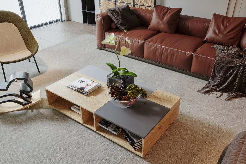 Triết Lý “Less Is More” Trong Setup Không Gian Sống Tối Giản: Tinh Hoa Thiết Kế Nội Thất Luxury Độc Bản khong gian minimalism