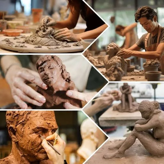 sculpting clay art