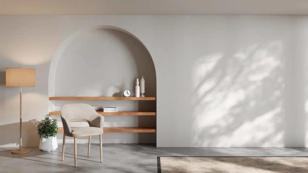 Triết Lý “Less Is More” Trong Setup Không Gian Sống Tối Giản: Tinh Hoa Thiết Kế Nội Thất Luxury Độc Bản set up khong gian song toi gian