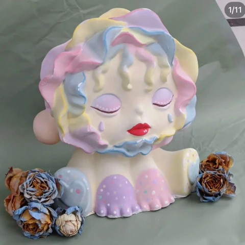 How to Tell Your Life Story Through Bespoke Décor in Your Home hand-painting clay sculpture